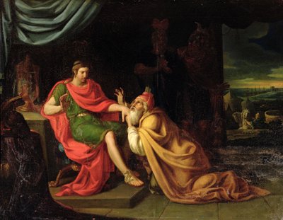 Priamo e Achille da Alessandro Padovanino